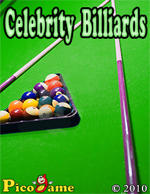 Celebrity Billiards Mobile Game 