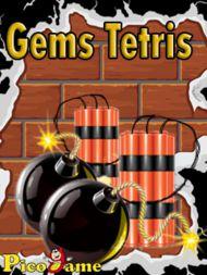 Gems Tetris Mobile Game 